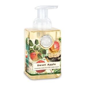 SHEA BUTTER FOAMING HAND SOAP Sweet Apple Michel Design Works 17.8 Ounces